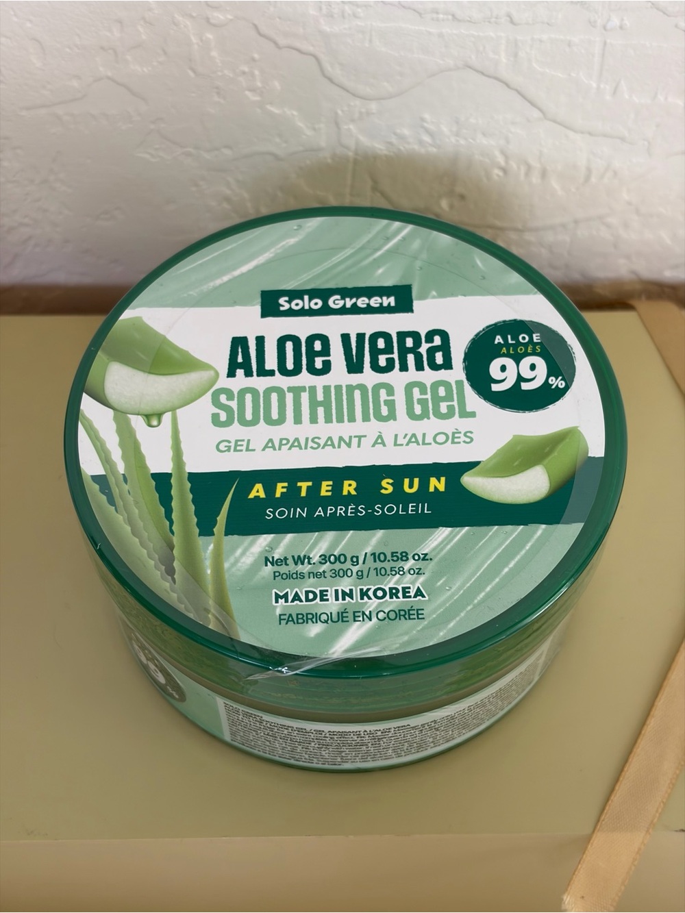 Solo Green Aloe Vera Soothing Gel - 99% Aloe